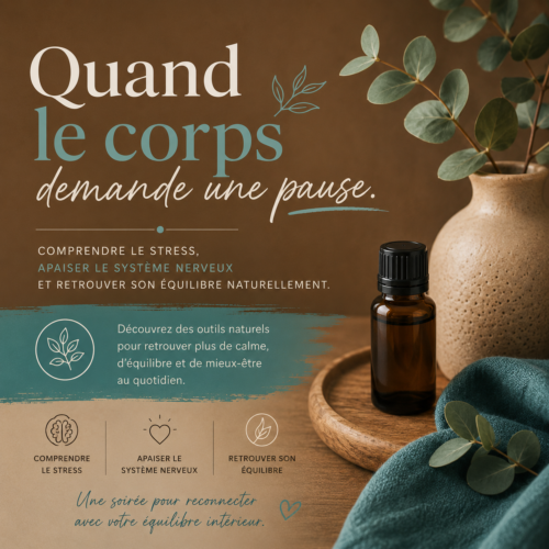 Mardi 6 octobre 2026-Quand le corps demande une pause